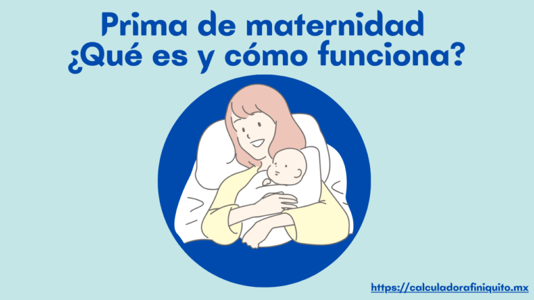 Prima de maternidad: ¿Qué es y cómo funciona?