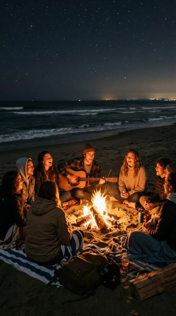 Beach Bonfires & Gatherings