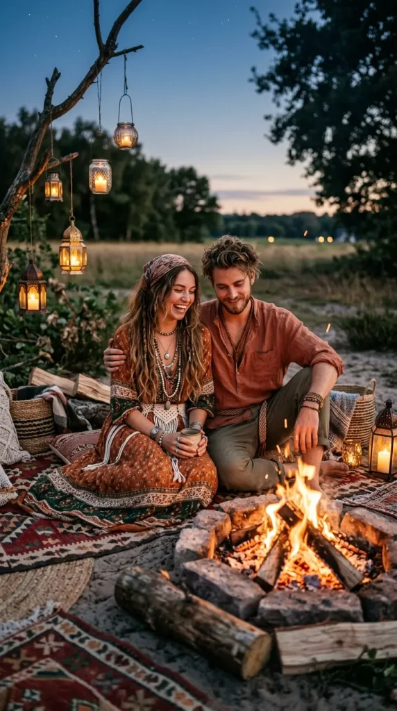 Boho Couple Style