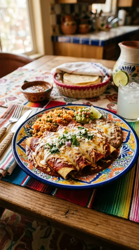 Chicken Enchiladas