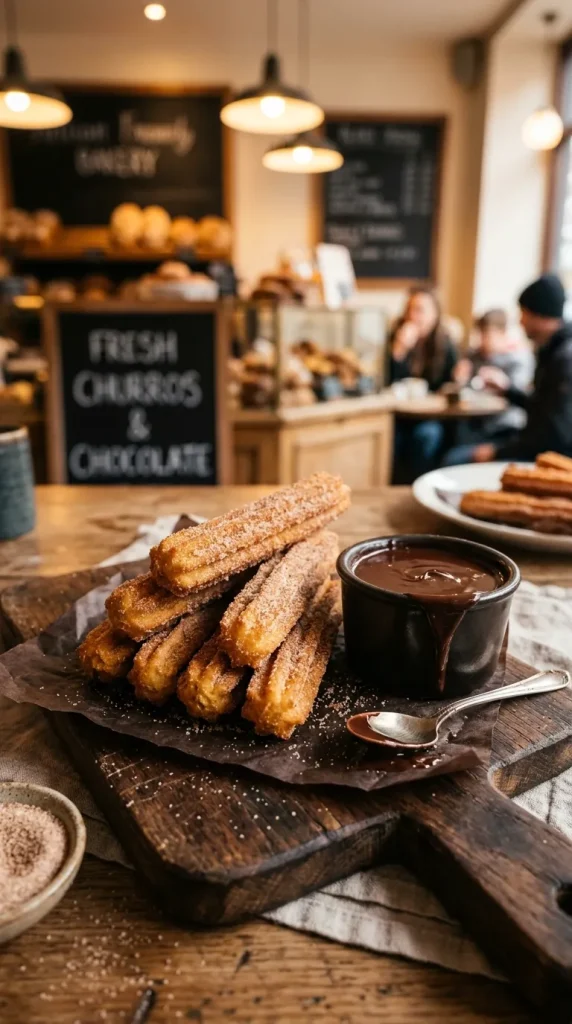 Churros with Cinnamon Sugar