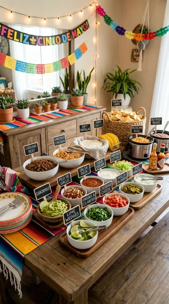 DIY Food Serving Station