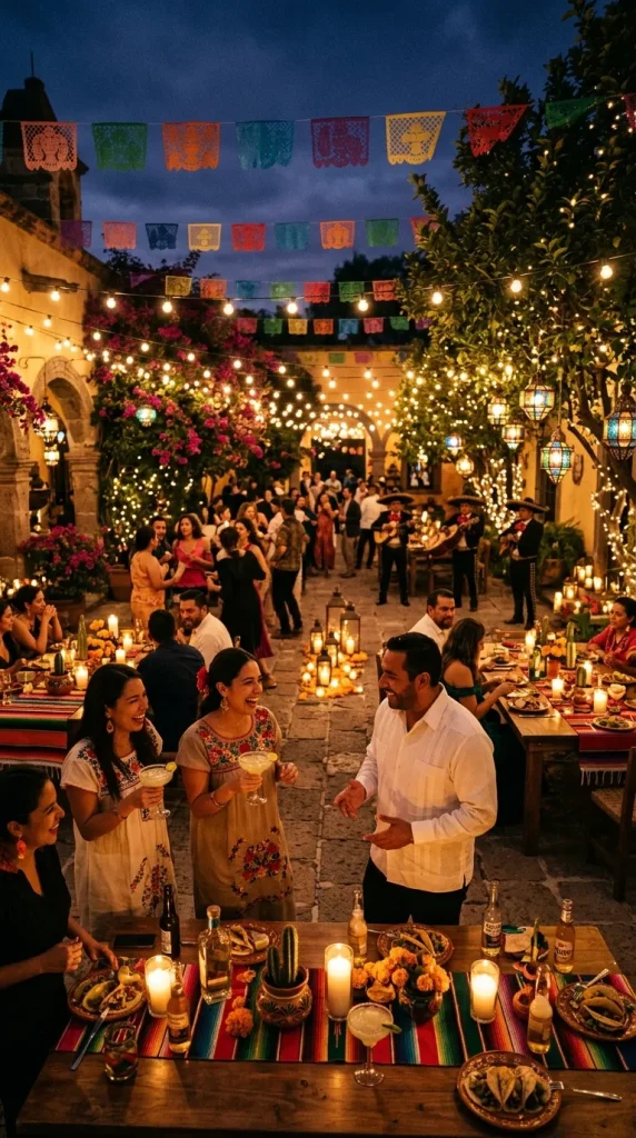 Fiesta Lighting Setup