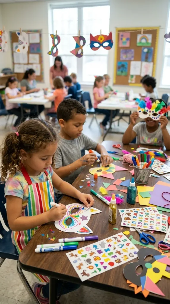 Fiesta Mask Making