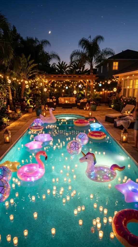 Floating Pool Decorations