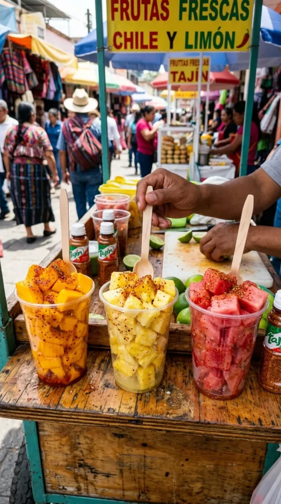 Fresh Fruit with Chili & Lime