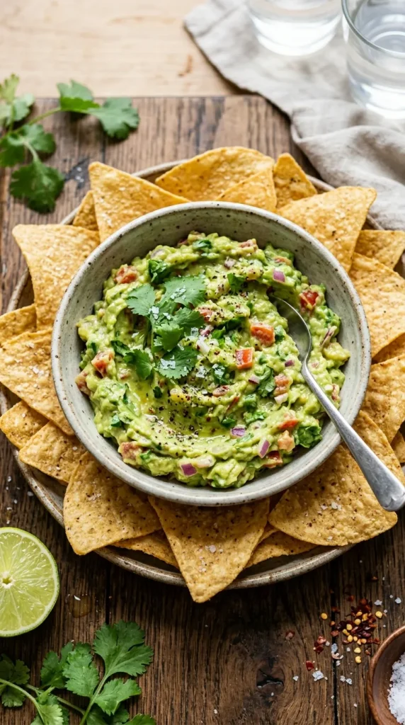 Guacamole with Tortilla Chips