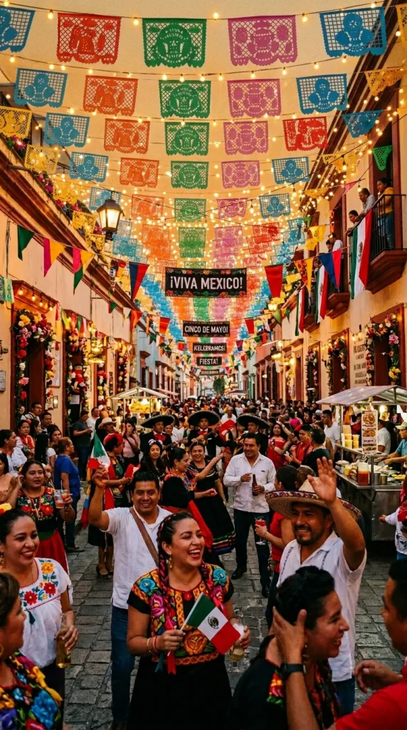 Local Fiesta Street Decorations