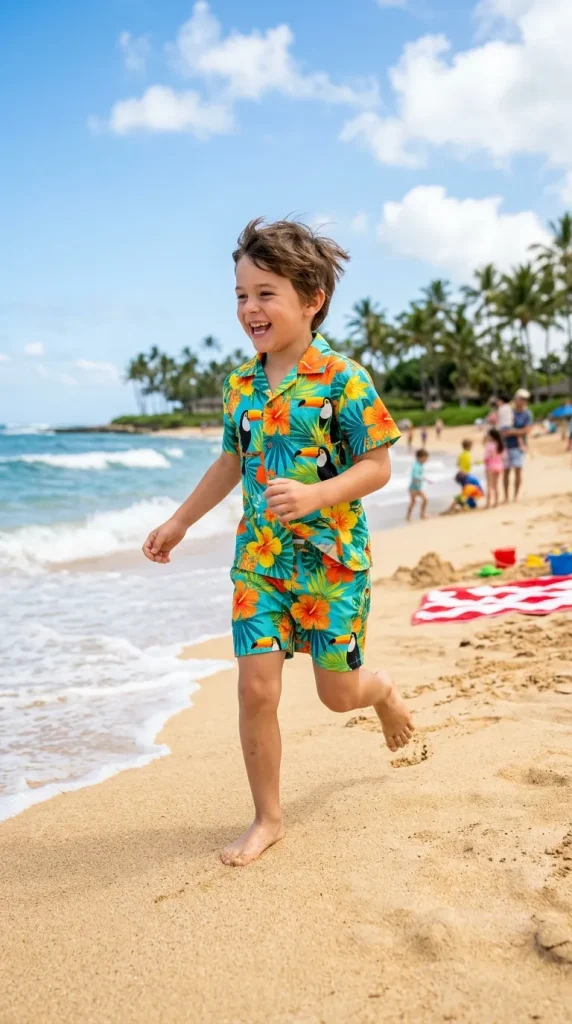 Matching Shorts Set (For Boys)
