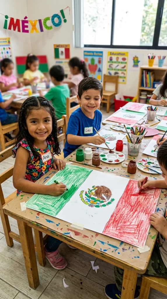 Mexican Flag Craft