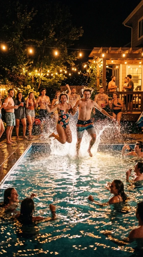 Midnight Water Splash Tradition