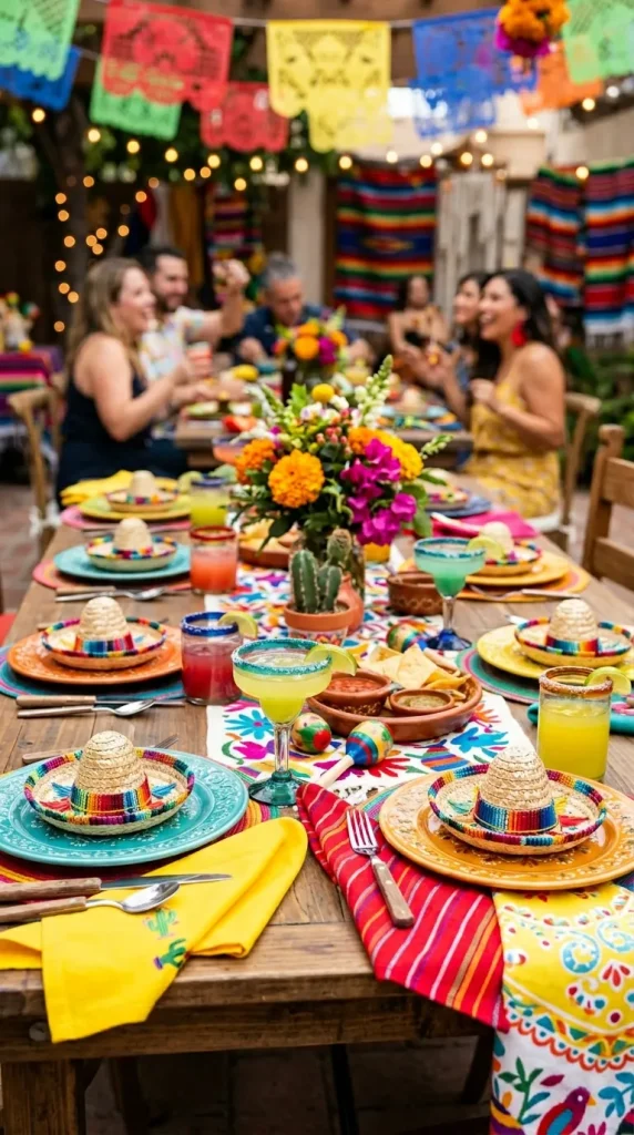 Mini Sombrero Place Settings