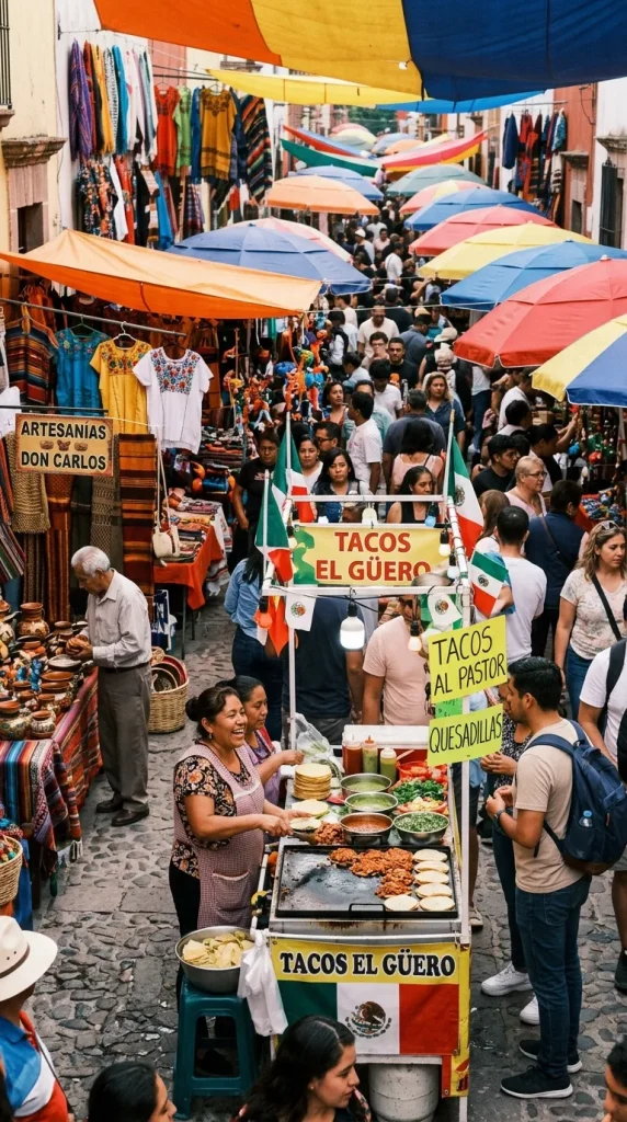 Street Markets Around Historic Center