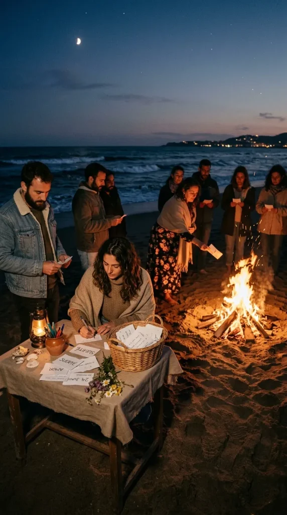 Themed Ritual Bonfire Setup