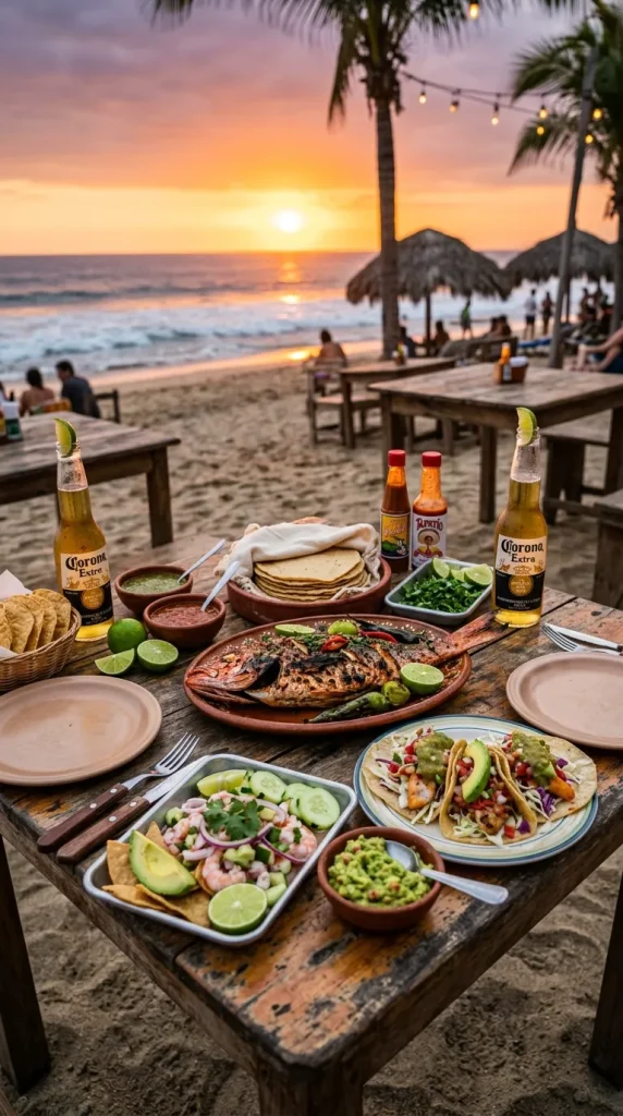 Traditional Food on the Beach