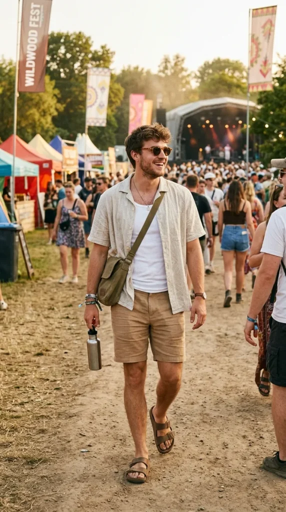 Casual Fiesta Look (Shirt + Shorts)