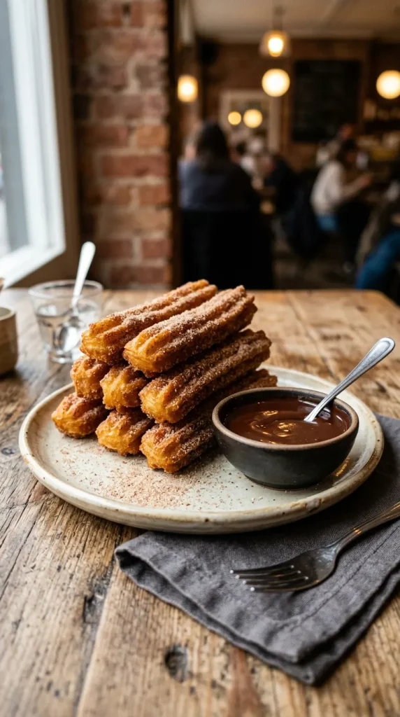 Churros with Cinnamon Sugar