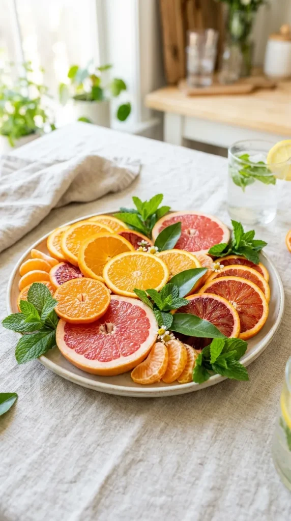 Citrus-Inspired Platter