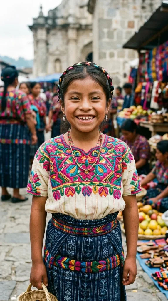 Colorful Huipil Dress
