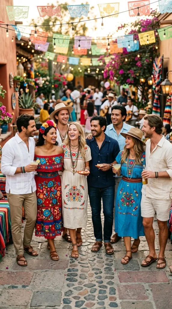 Dress in Cultural or Boho-Inspired Outfits