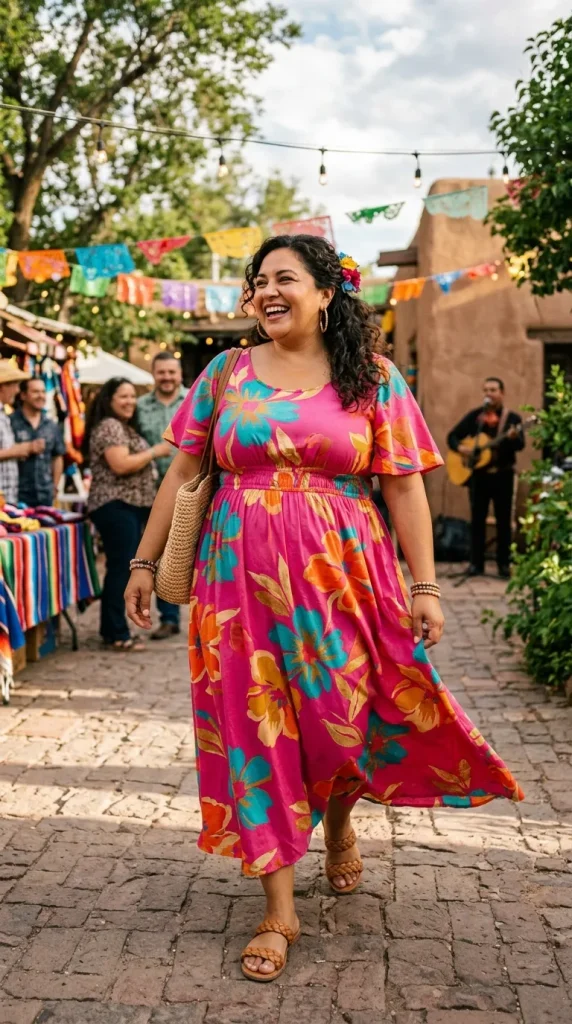 Empire Waist Festival Dress