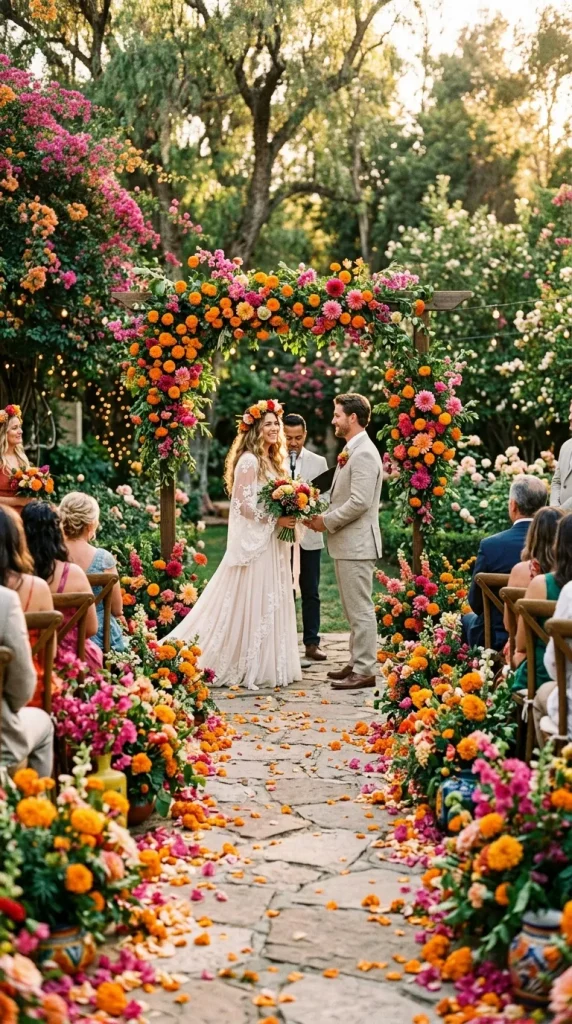 Floral Fiesta Wedding Theme
