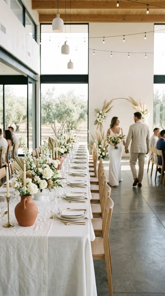 Minimal Modern Mexican Wedding Theme