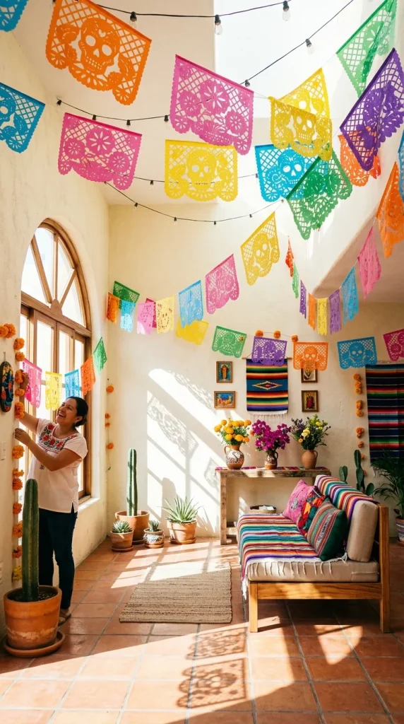 Papel Picado Wall Decor
