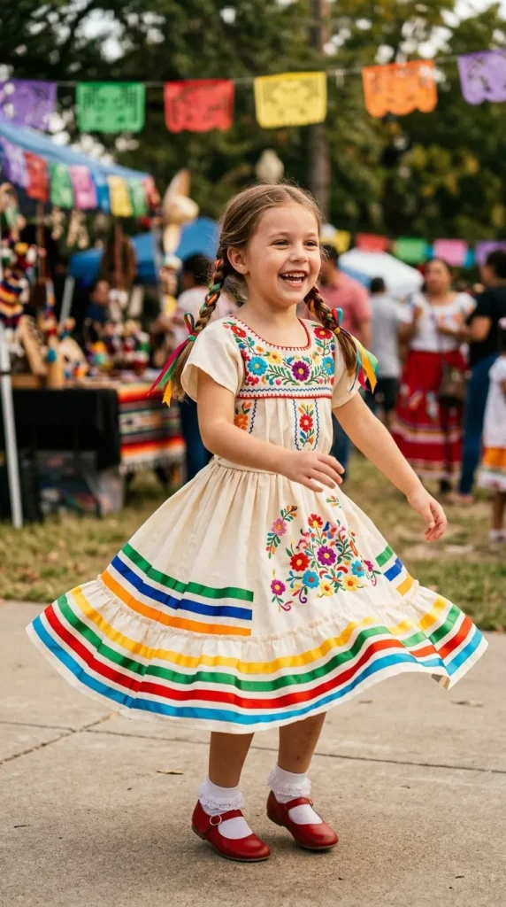 Ribbon & Embroidery Dress