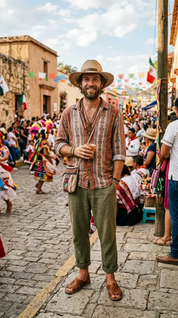 Straw Hat & Sandal Combo