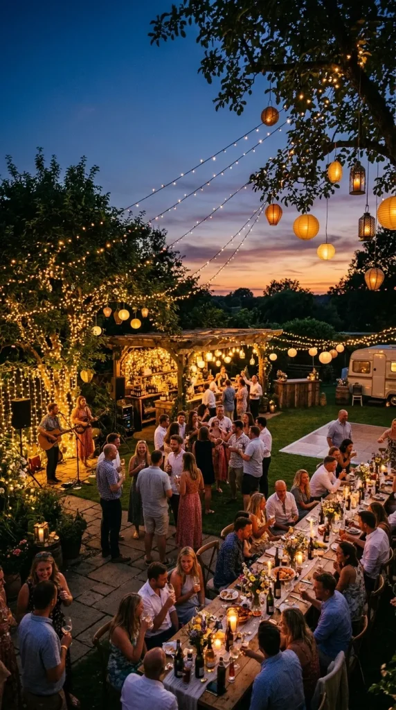 Sunset to Night Transition Lighting