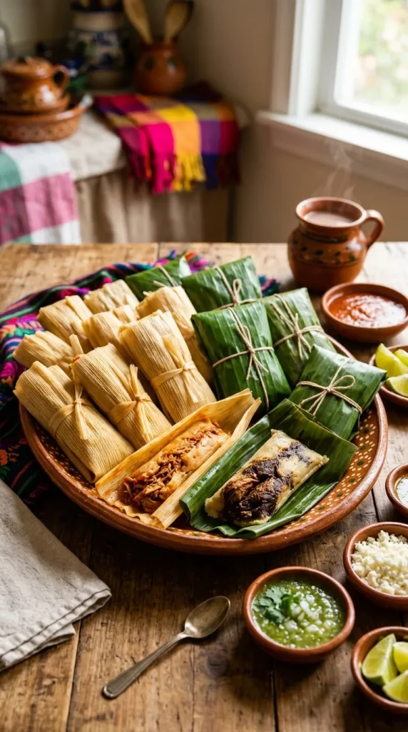 Tamales Selection Platter