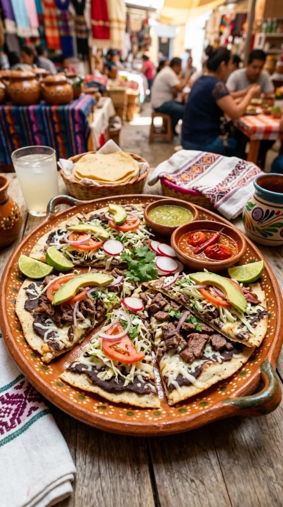 Tlayuda Fiesta Platter