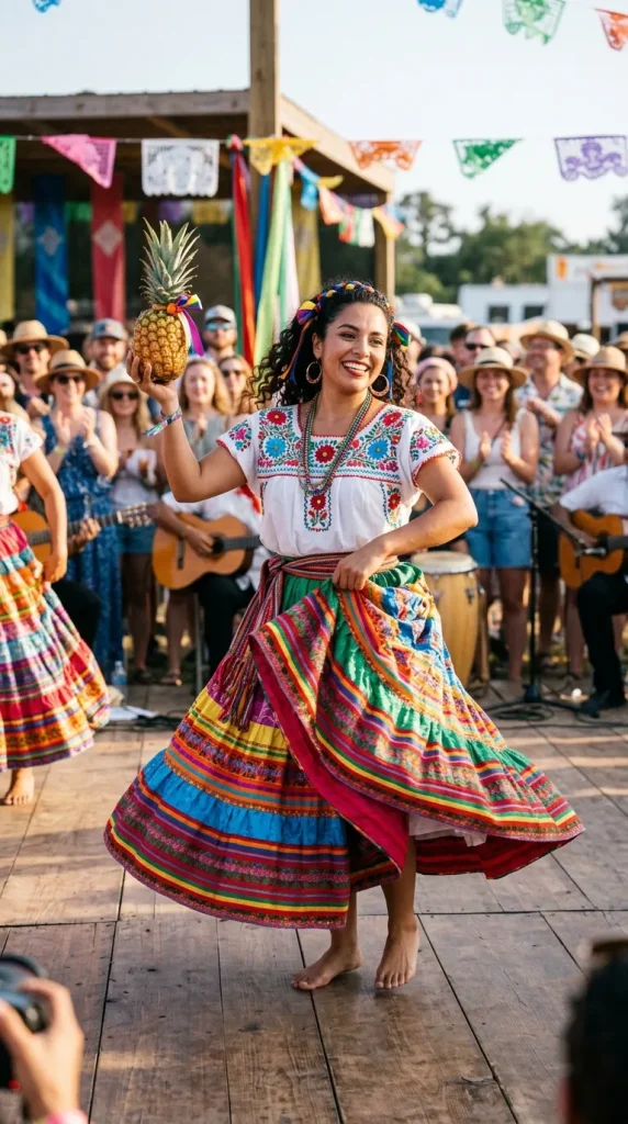 Tuxtepec Costume (Flor de Piña Style)