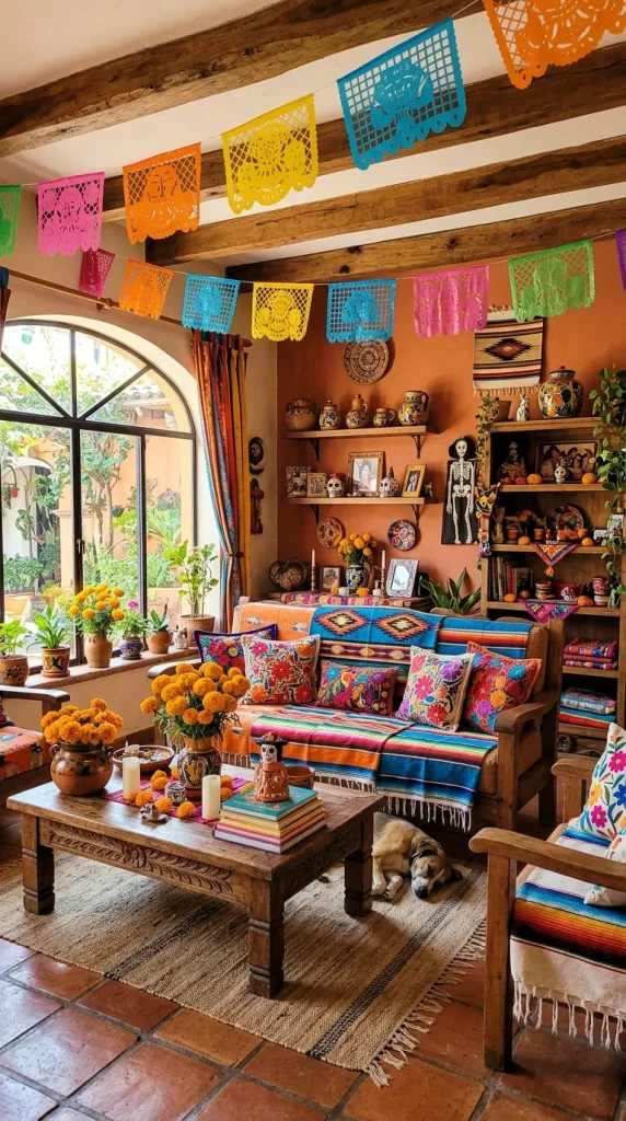 Use Bright Mexican-Inspired Decorations
