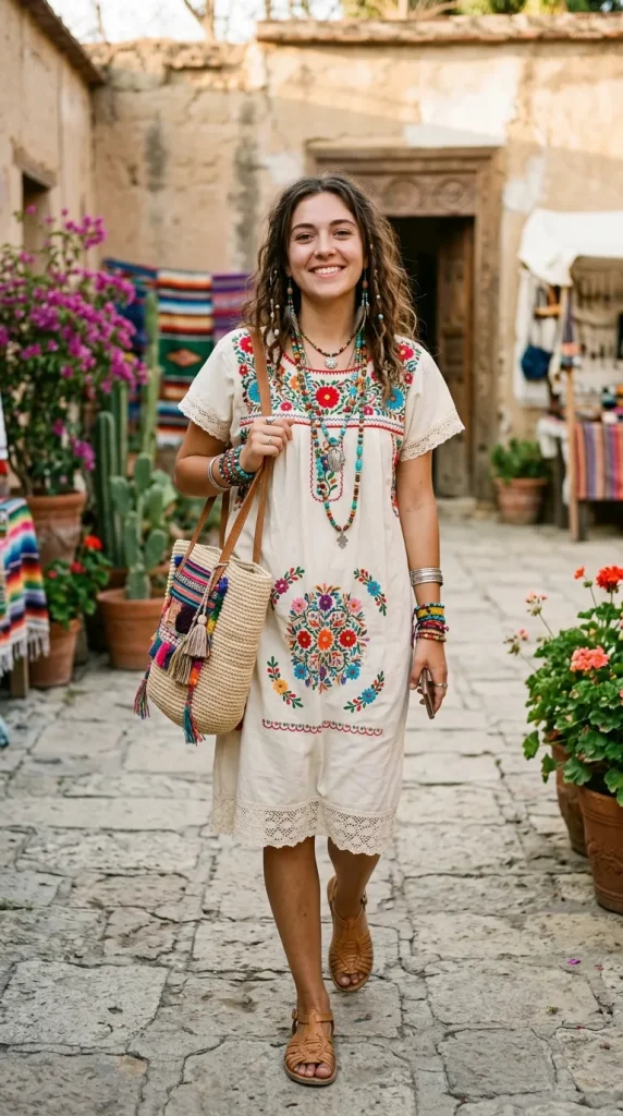 Woven Accessories & Sandals Look