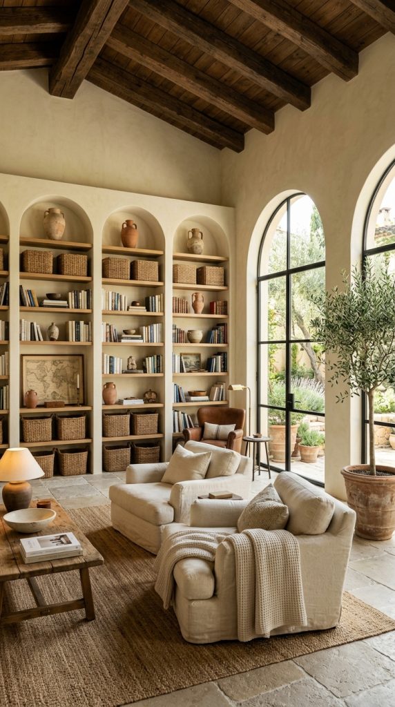Add Decorative Storage Baskets