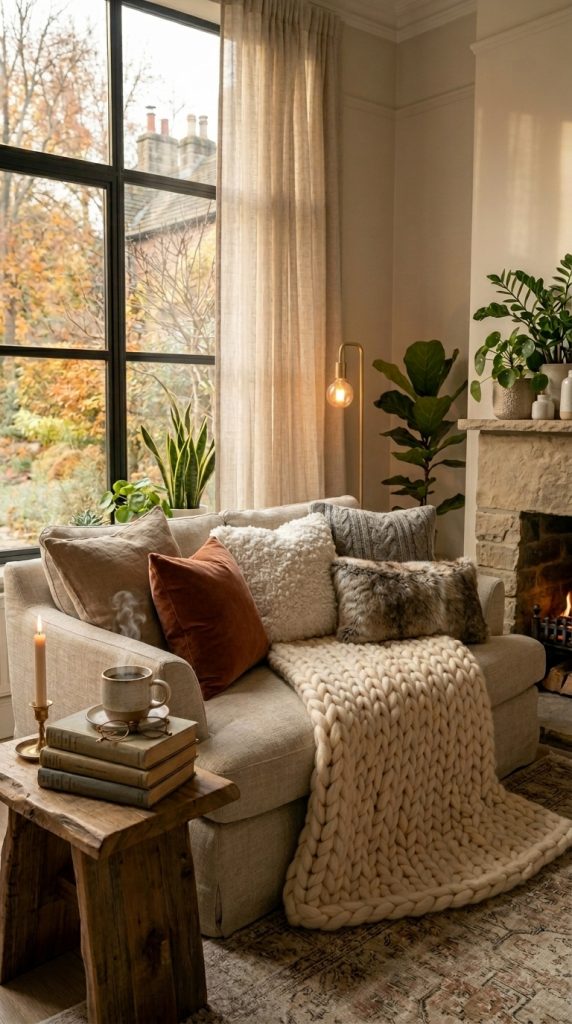 Add Textured Pillow Covers