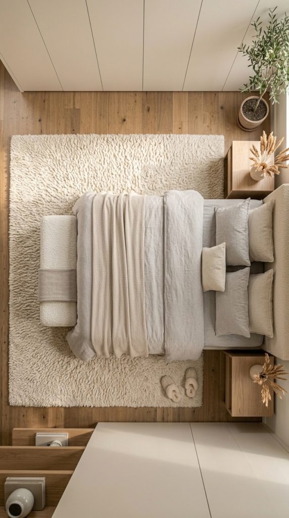Add a Soft Area Rug