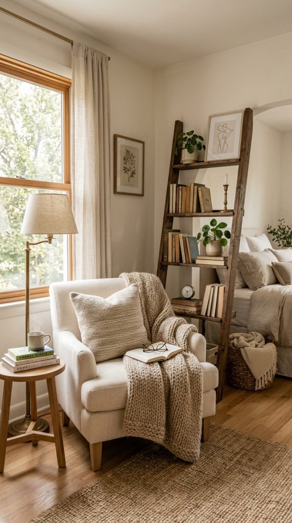 Bedside Library Wall