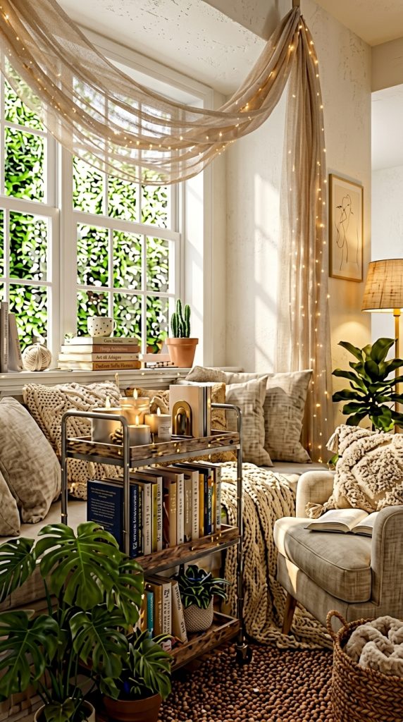 Canopy Style Reading Corner