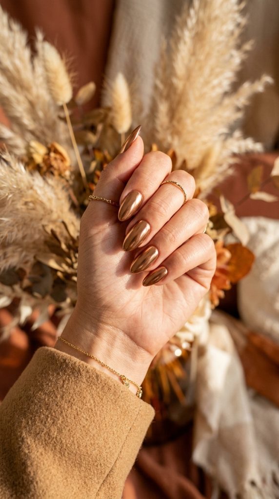 Caramel Chrome Ombre