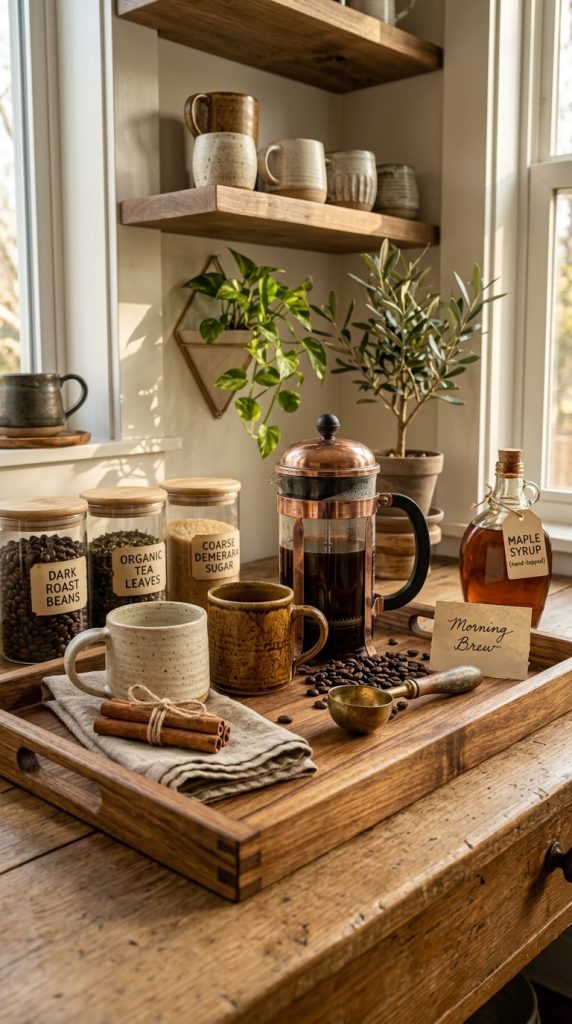 Coffee Cart for Flexible Space
