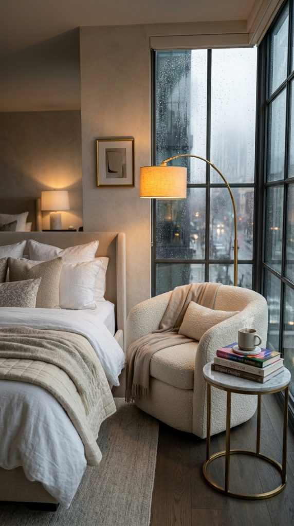 Cozy Corner with a Luxury Bed