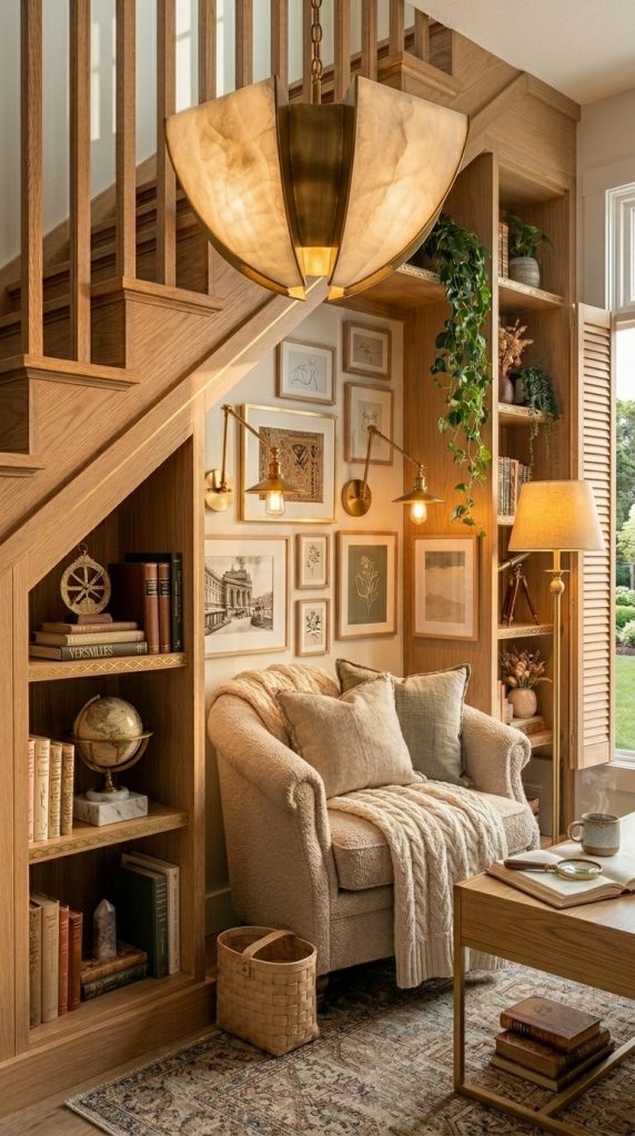 Cozy Reading Chair Corner
