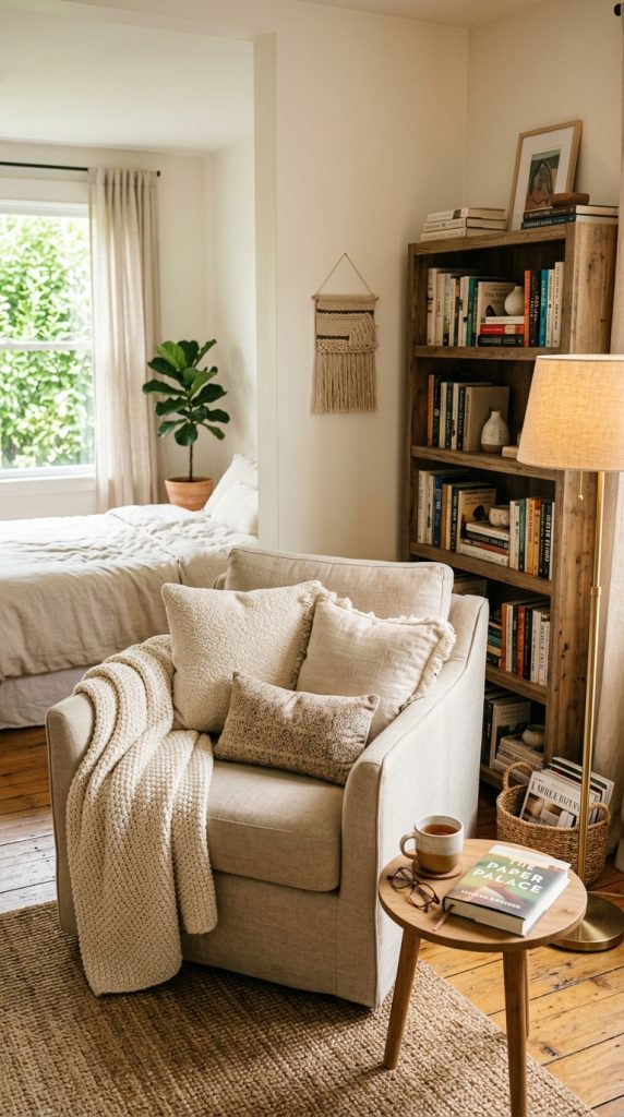 Cozy Reading Chair Corner