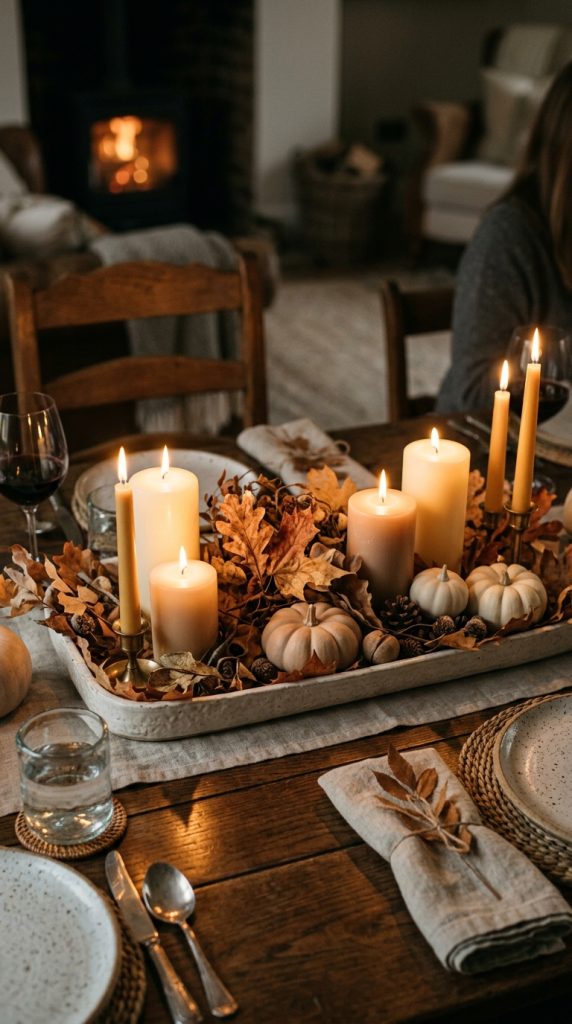 Create a Candle-Filled Centerpiece