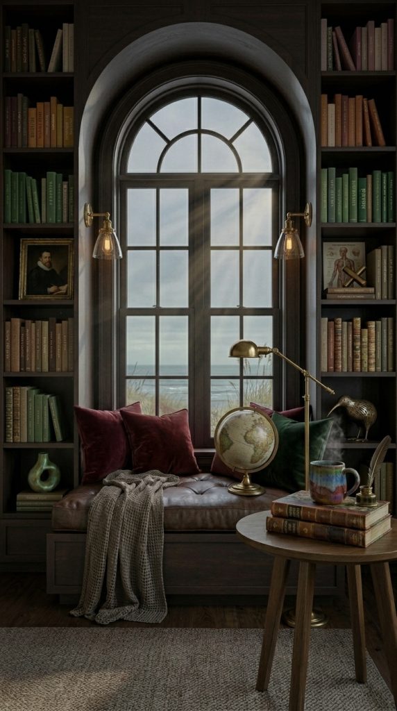 Create a Dark Academia-Inspired Library