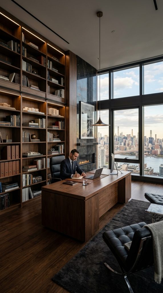 Create a Home Office Library