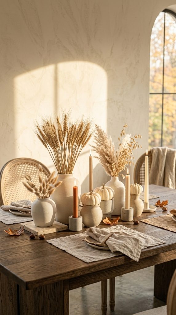 Create a Neutral Fall Centerpiece